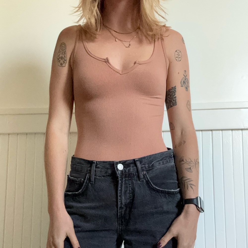 Women's Ribbed Bodysuit